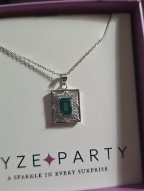 New With Box Ryze Sterling Silver Necklace.
